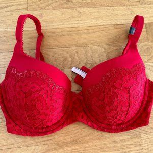 Red Underwire Bra